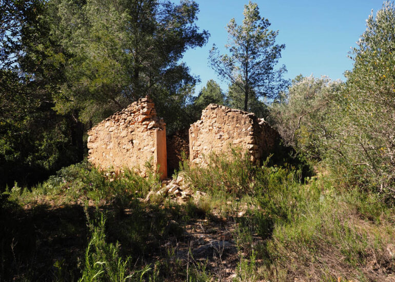 Façana del mas de pedra