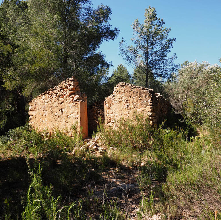 Façana del mas de pedra