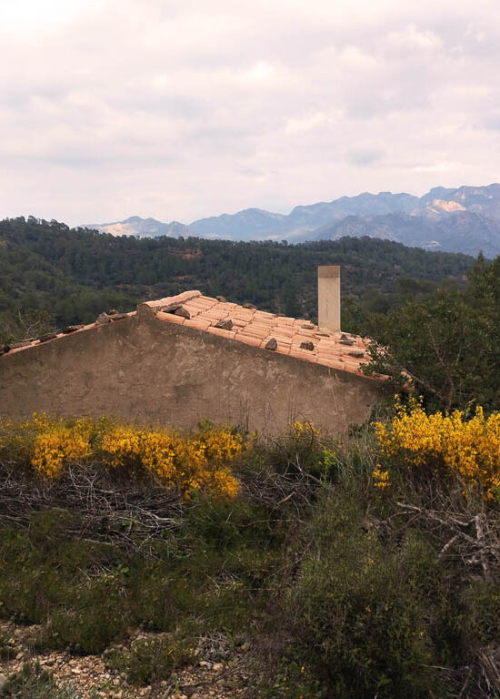 Benifallet la caseta encantada, casa rustica amb vistas al massís de Cardó